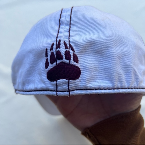 Top of the World Grizzly Unisex White Cap Football/Basketball Montana University - Picture 6 of 12